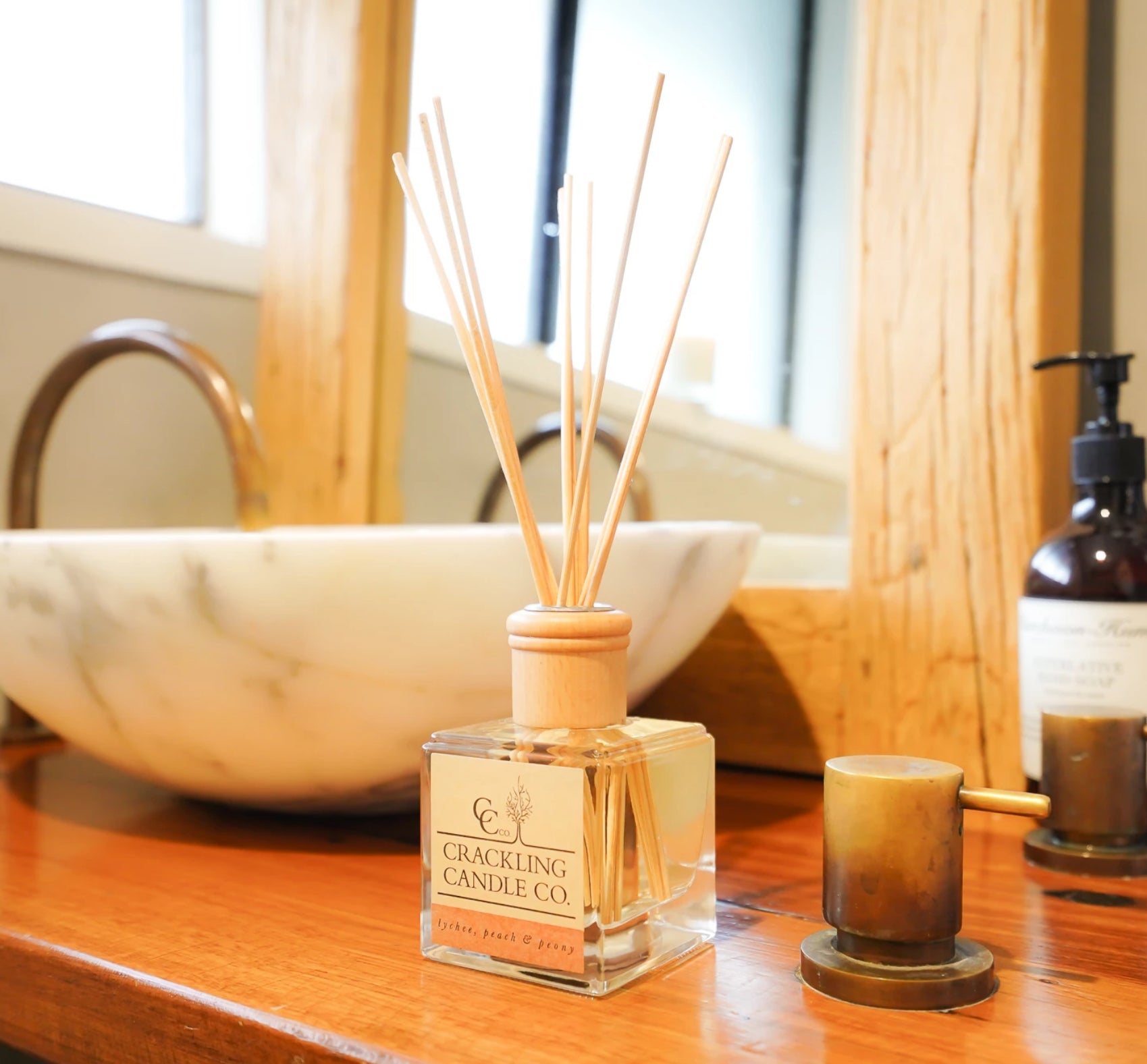 Patchouli + Lotus Flower Crackling Candle Co