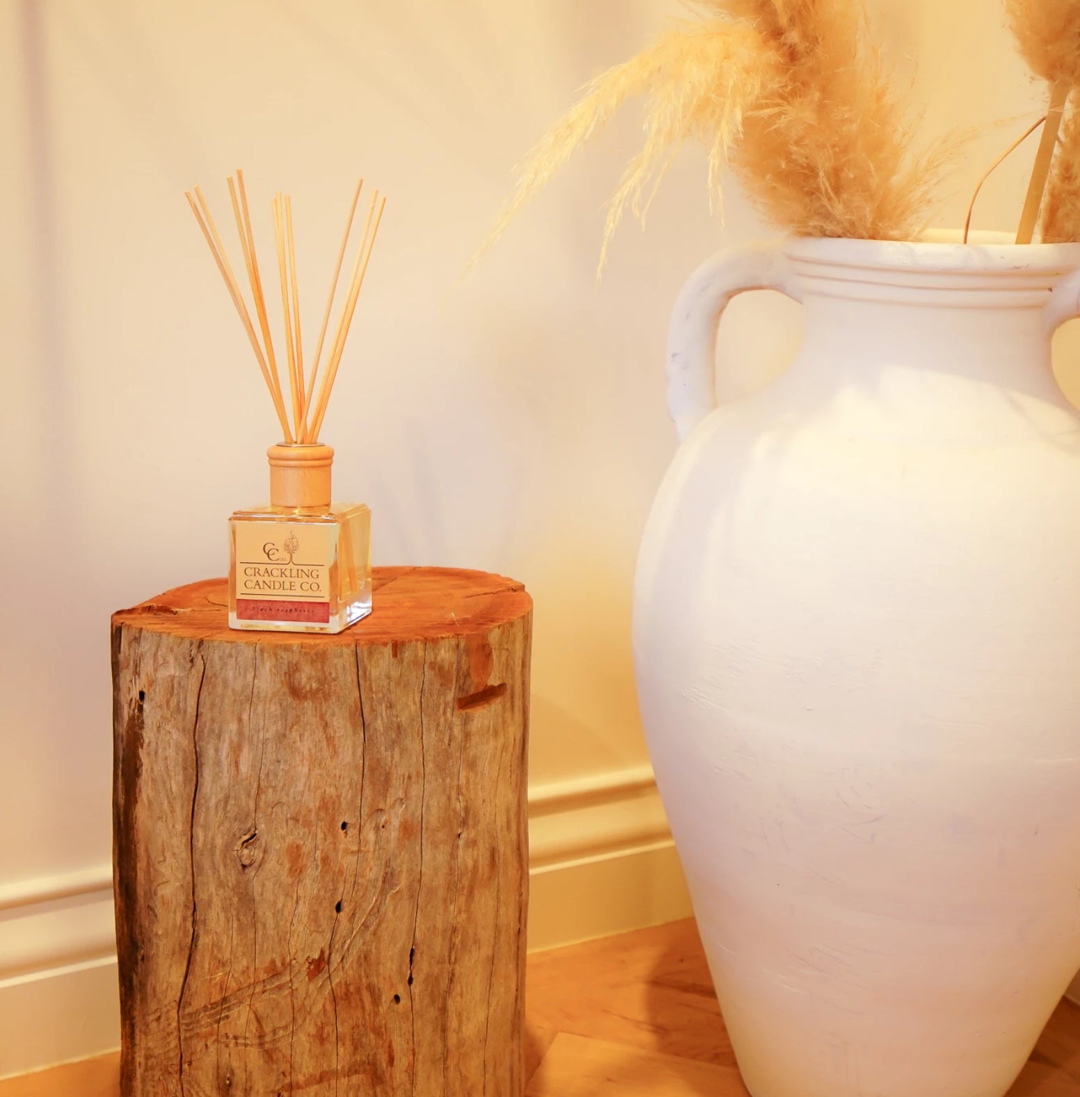 Rose Geranium Crackling Candle Co