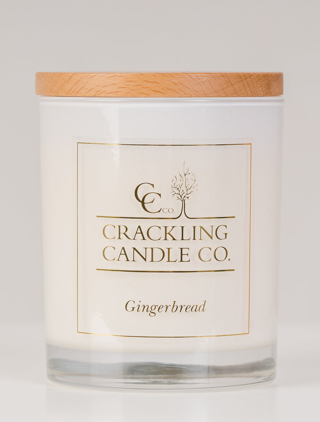 Gingerbread Christmas Candle
